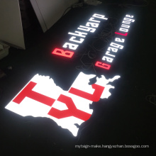 Manufacturer Custom Waterproof Led Illuminated Outdoor Advertising Light Channel Letters Sings Store Front Led Signs